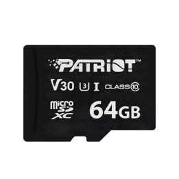Patriot VX Serie 64GB MicroSDXC V30 Classe 10 UHS-I U3 4K UHD scheda di memoria PSF64GVX31MCX