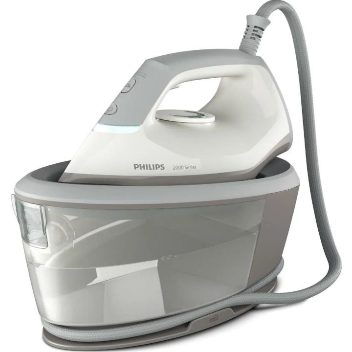 Philips 2000 Serie PSG2000/80 Stazione da stiro a vapore 2400 W 1.4 L piastra in ceramica grigio bianco