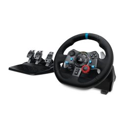Logitech G G29 Steering wheel + Pedals Playstation 3 PlayStation 4 Analogue USB 2.0 Black