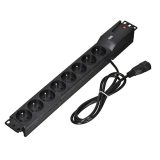 LESTAR 1966004970 power extension 1.5 m 230 AC outlet(s) Indoor Black