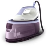 Philips 3000 Serie PSG3000/30 Stazione stirante 2400 W 1.4 L Piastra in ceramica Viola Bianco