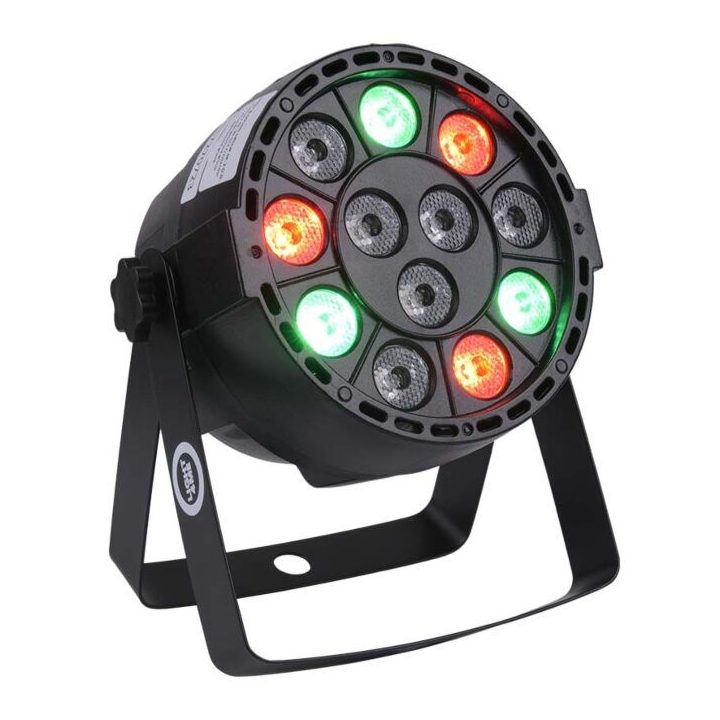 LIGHT4ME P12 LED PAR RGBW - remote-controlled stage lighting