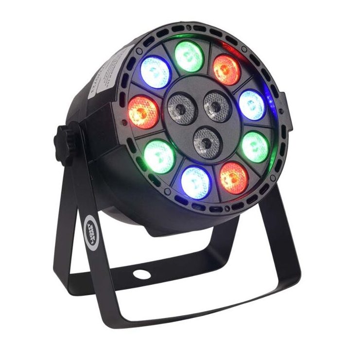 LIGHT4ME P12 LED PAR RGBW - remote-controlled stage lighting