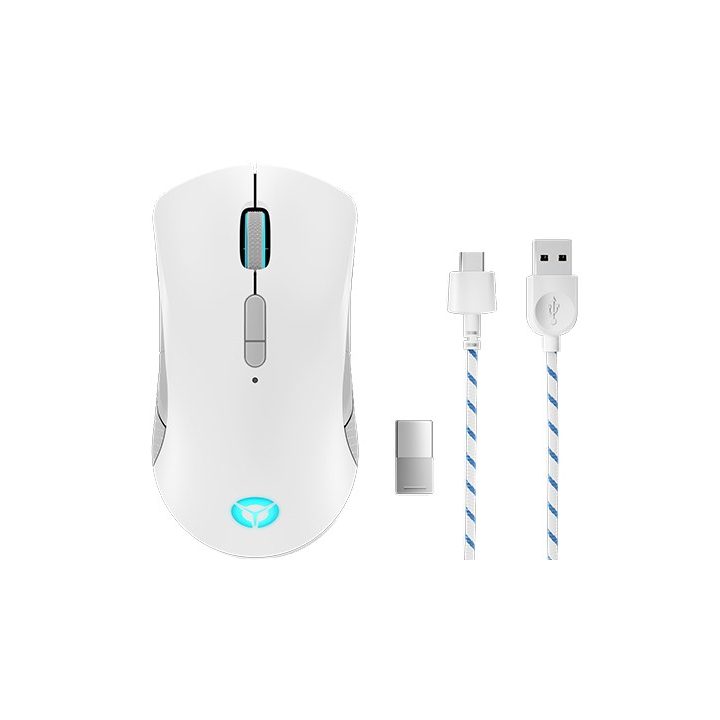 Lenovo Legion M600 Wireless Gaming mouse Ambidextrous RF Wireless + Bluetooth + USB Type-A Optical 16000 DPI