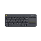 Logitech K400 Plus keyboard RF Wireless Dutch Black