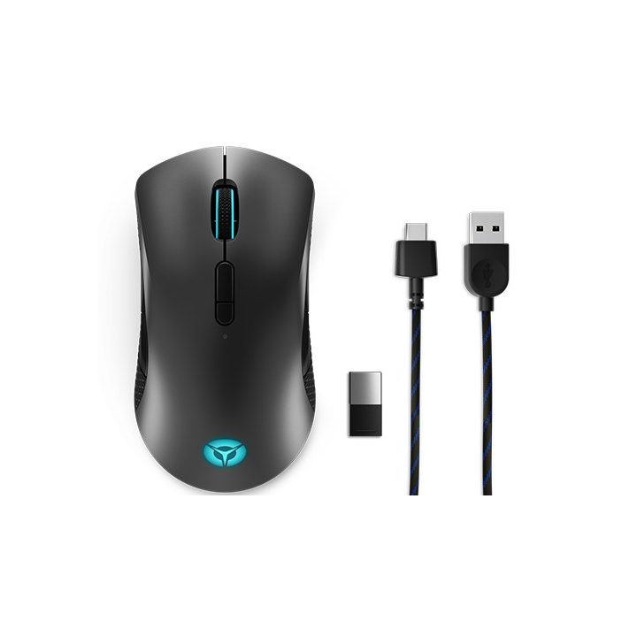 Lenovo Legion M600 Wireless Gaming mouse Ambidextrous RF Wireless + Bluetooth + USB Type-A Optical 16000 DPI