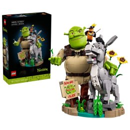LEGO ICONS 72423 Shrek Donkey and Puss in Boots