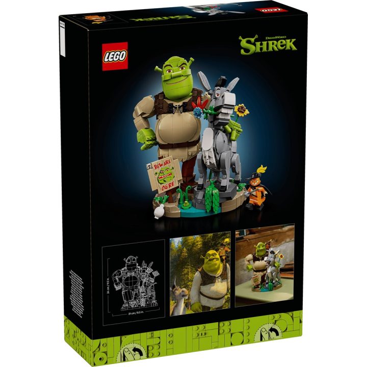 LEGO ICONS 72423 Shrek Donkey and Puss in Boots