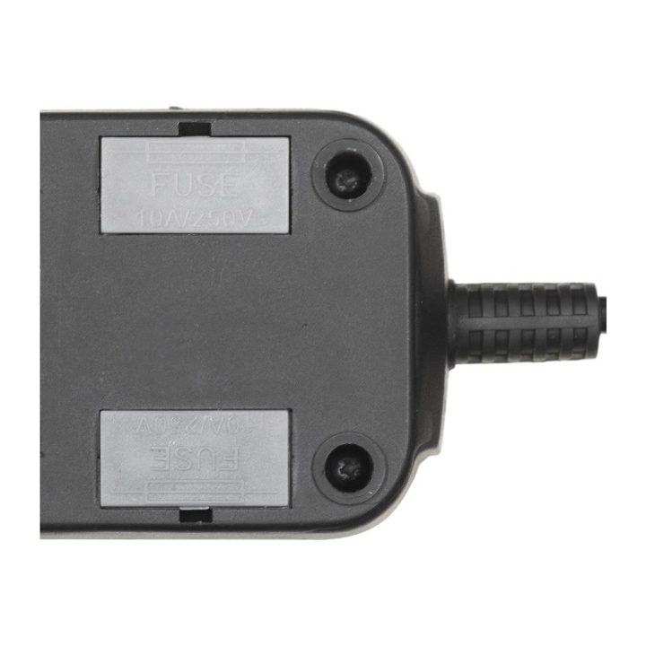 LESTAR LV530W 2 5M surge protector Black Grey 5 AC outlet(s) 2.5 m