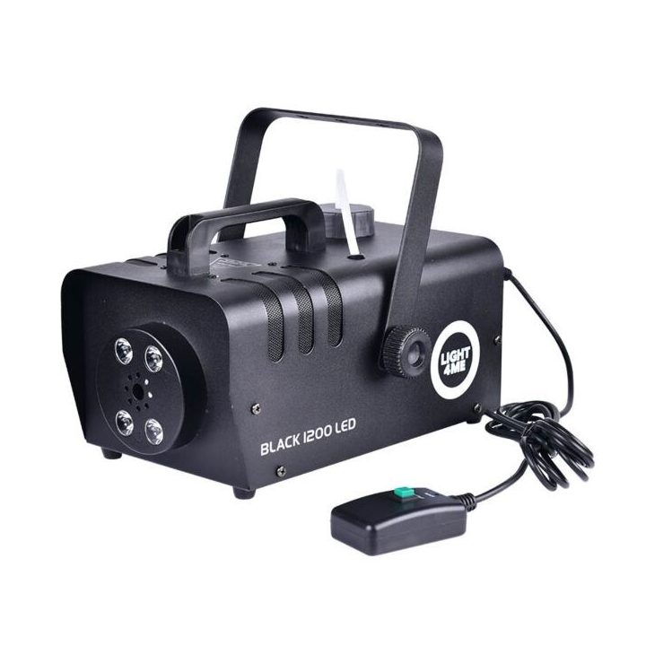 LIGHT4ME Black 1200 LED - fog smoke generator
