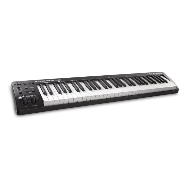 M-AUDIO Keystation 61 MK3 MIDI keyboard 61 keys USB Black White