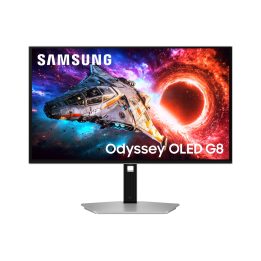Samsung G80SH monitor per computer 68.6 cm (27 ) 3840 x 2160 pixel 4K Ultra HD OLED argento