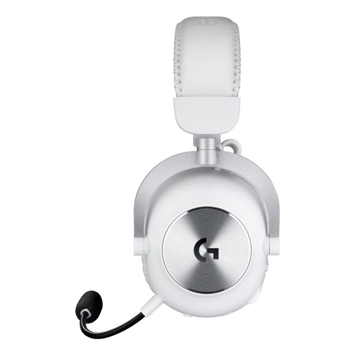 Logitech G 981-001269 headphones/headset Wireless Head-band Gaming Bluetooth White