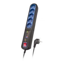 LESTAR 1966002822 Black Grey 5 AC outlet(s) 2.5 m