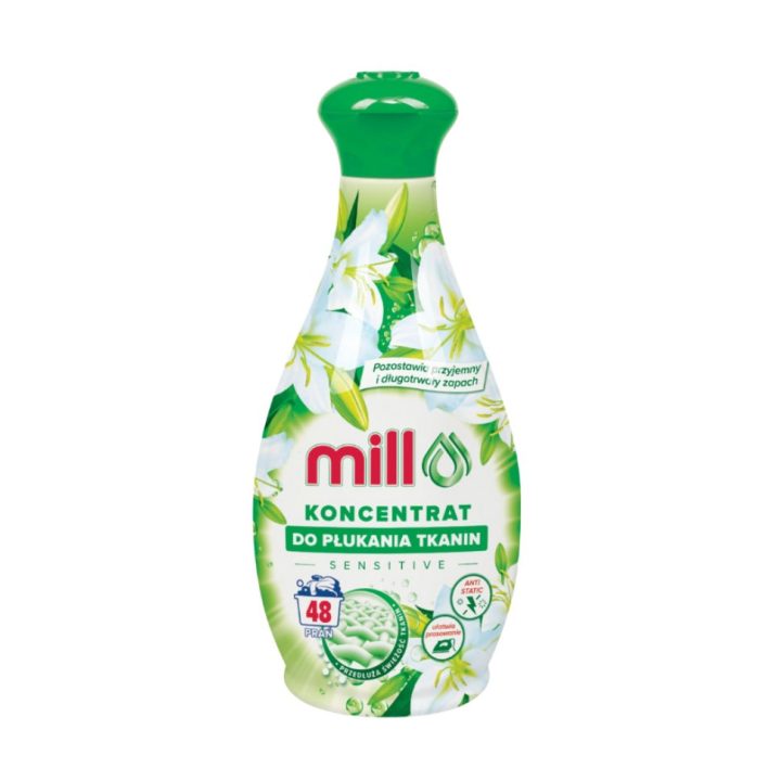 MILL Fabric softener concentrate SENSITIVE 1.3 l 48 rinses