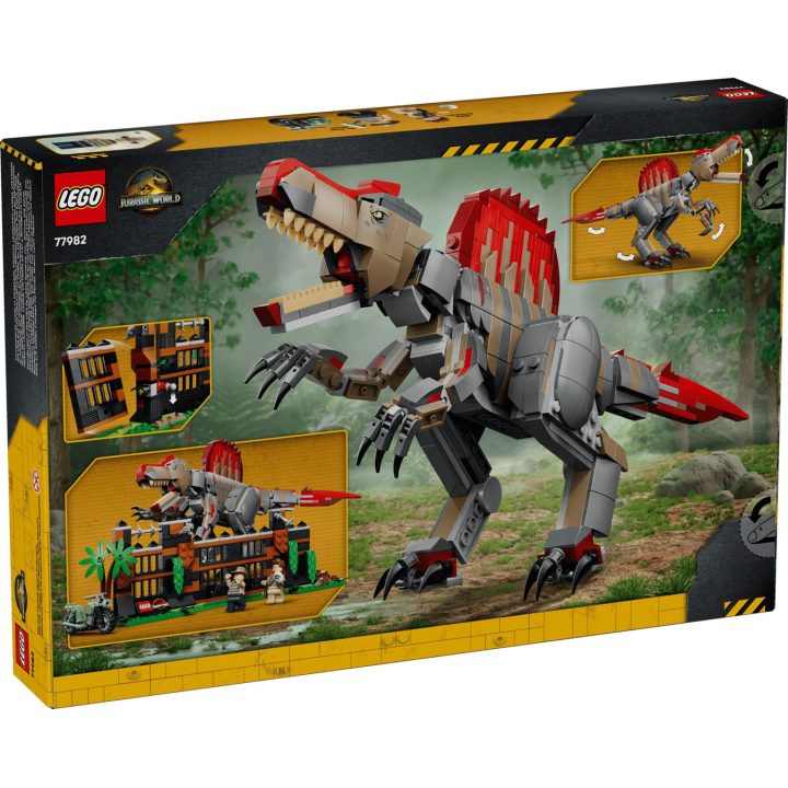 LEGO JURASSIC WORLD 77982 Spinosaurus Dinosaur Escape