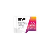 Silicon Power Elite Colorful 32 GB MicroSDHC UHS-I Classe 10 (SP032GBSTHBV1V20SP)
