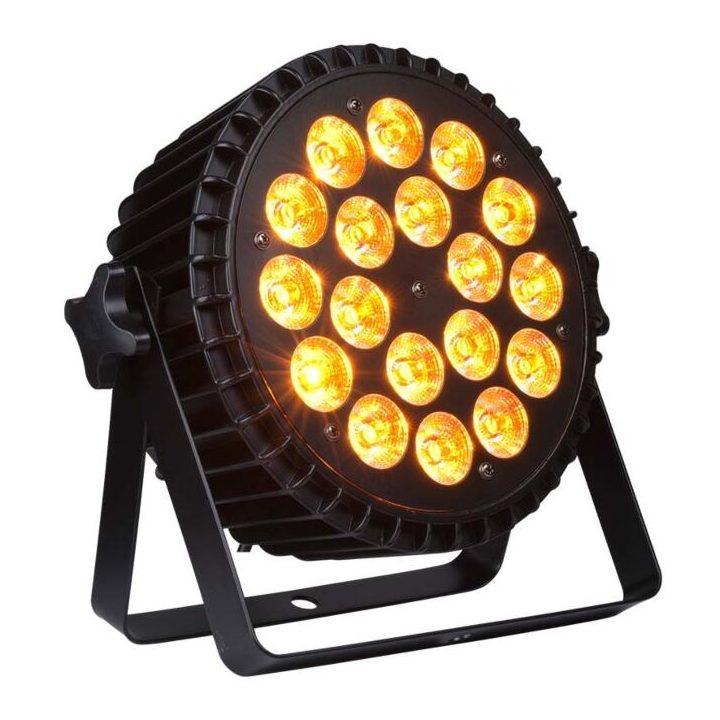 LIGHT4ME ALU QUAD PAR 18x6W RGBW - stage spotlight