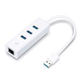 TP-Link UE330 Docking station/replicatore di porte per laptop Cablato USB 3.2 Gen 1 (3.1 Gen 1) Type-A Bianca