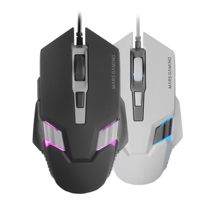 Mars Gaming MM024 mouse destrorso USB Type-A ottico 4000 DPI