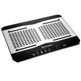 Thermaltake CL-N002-PL12BL-A Pad di raffreddamento per laptop 1300 RPM alluminio nero