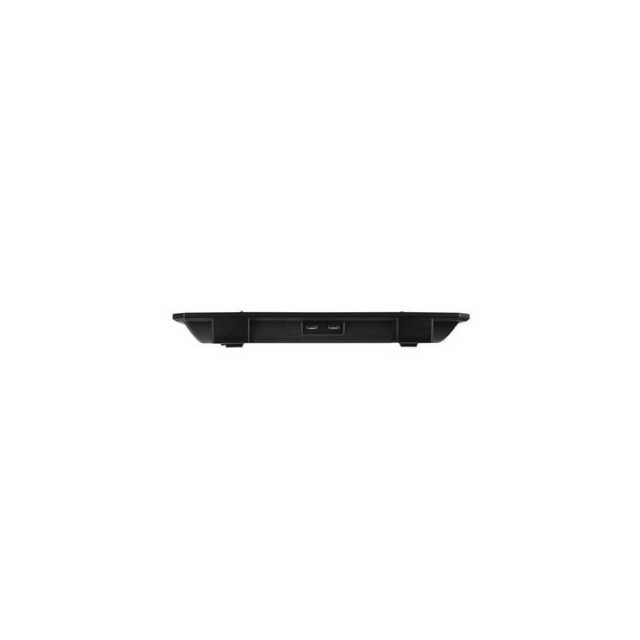 Thermaltake CL-N002-PL12BL-A Pad di raffreddamento per laptop 1300 RPM alluminio nero