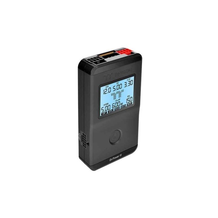 Thermaltake Tester per alimentatore Dr. Power III nero