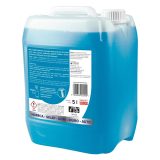 MILL CLEAN CLEANS 5 liters. A liquid cleaner for windows mirrors tiles and countertops. It removes dust and grease stains withou