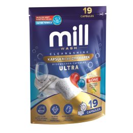 MILL CLEAN&SHINE Ultra Dishwasher Capsules 19 capsules 3K.D