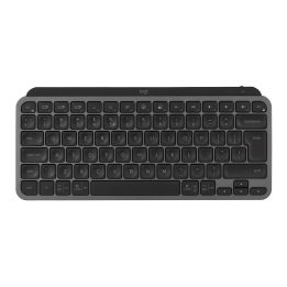 Logitech MX Keys Mini Minimalist Wireless Illuminated Keyboard RF Wireless + Bluetooth QWERTY English Graphite