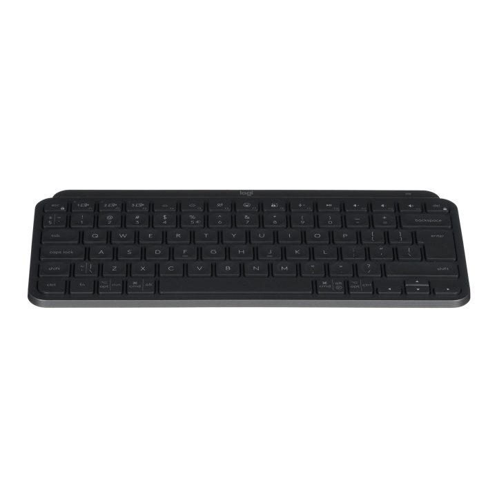 Logitech MX Keys Mini Minimalist Wireless Illuminated Keyboard RF Wireless + Bluetooth QWERTY English Graphite