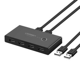 Box switch Ugreen 30768 USB 3.0 nero