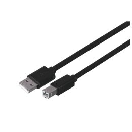 UNITEK Y-C420GBK USB cavo USB 2.0 3 m USB A USB B nero