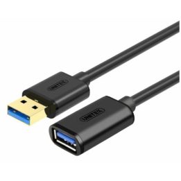 UNITEK Y-C456GBK USB cavo 0 5 m USB 3.2 Gen 1 (3.1 Gen 1) USB A nero