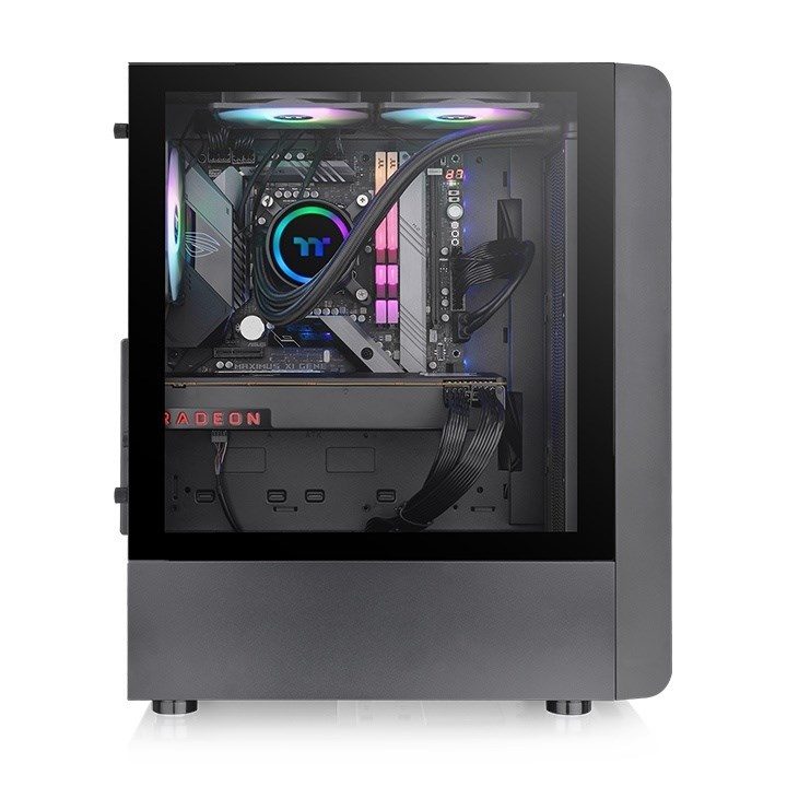 Thermaltake S200 TG ARGB Midi Tower nero