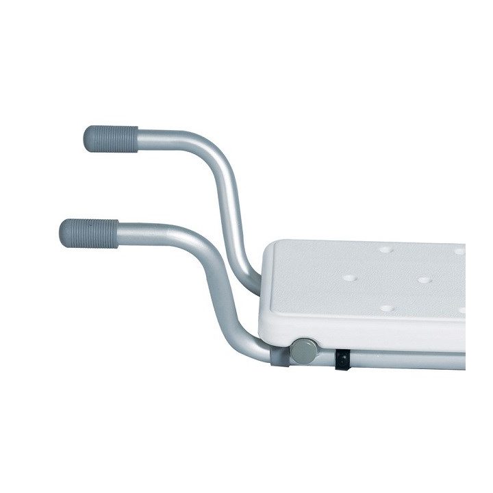 Recessed bench for bathtub - adjustable