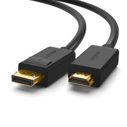 Ugreen 10203 adattatore cavo video 3 m DisplayPort HDMI nero