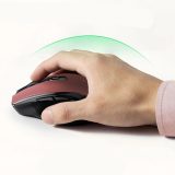 Ugreen MU006 mouse ottico wireless USB 2.4 GHz / Bluetooth 5.0 4000 DPI – rosso