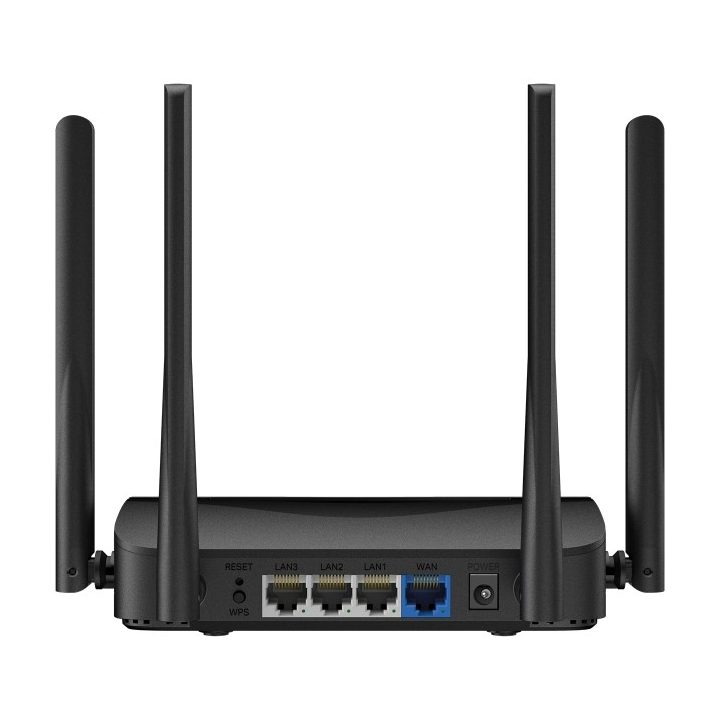 Mercusys MR25BE wireless router Gigabit Ethernet Dual-band (2.4 GHz / 5 GHz) Black