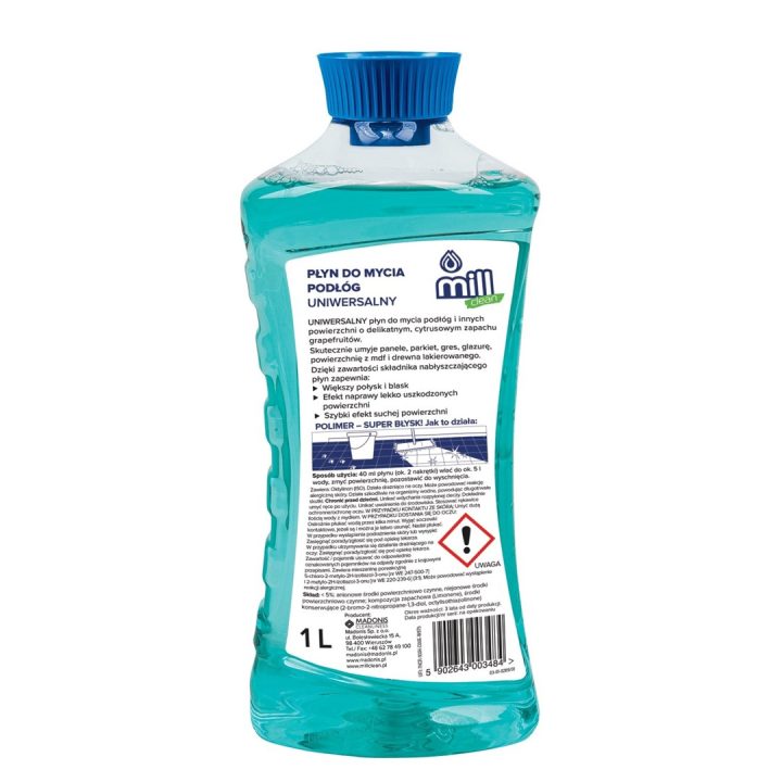 Mill Clean all-purpose floor cleaner with grapefruit scent 1 L