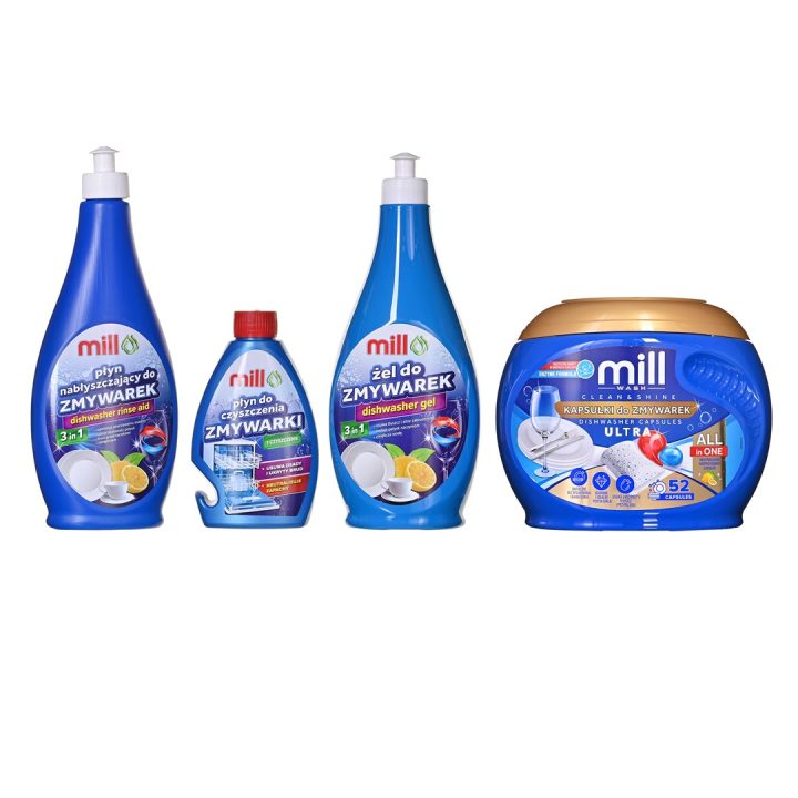 Zestaw chemii do zmywarek Mill