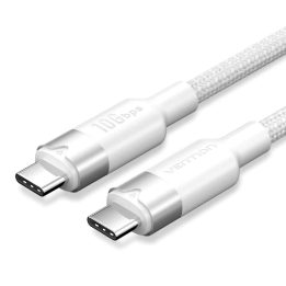 Cavo Vention USB 3.2 5A 10Gbps 1m WH USB-C to C
