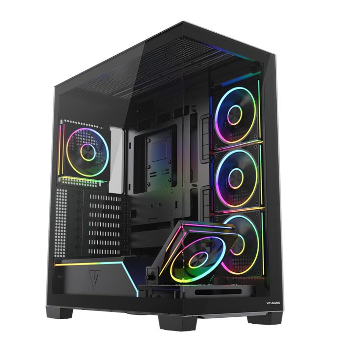 MODECOM VOLCANO STELLAR PLUS ARGB MIDI 5F BLACK