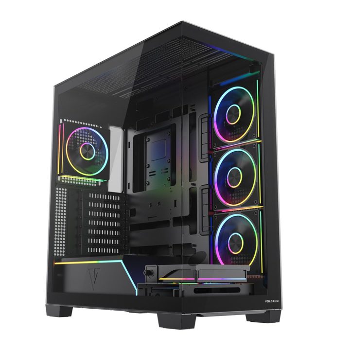 MODECOM VOLCANO STELLAR PLUS ARGB MIDI 5F BLACK
