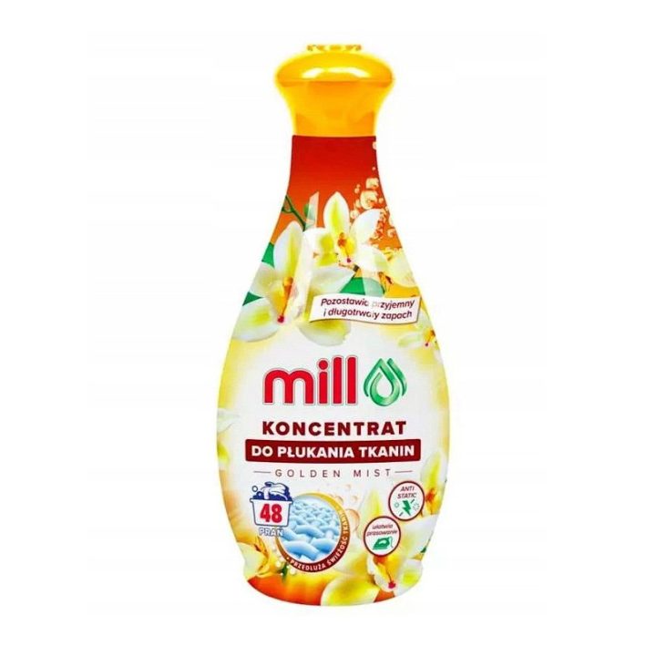 MILL Fabric softener concentrate GOLDEN MIST 1.3 l 48 rinses