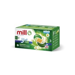 MILL PRO 5k laundry capsules + UNIVERSAL softening beads 25 pcs