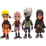 Set of 4 Naruto Shippuden Minix 7cm figures