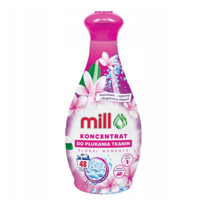 MILL Fabric softener concentrate FLORAL MOMENTS 1.3 l 48 rinses