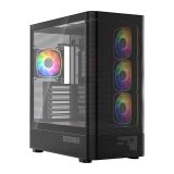 MODECOM Volcano Volcano AQ300 ARGB Midi Black