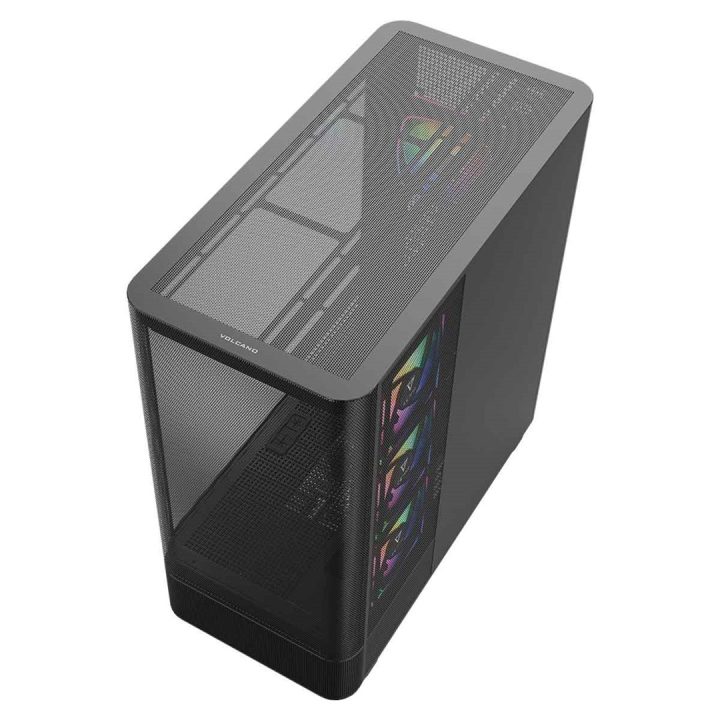 MODECOM Volcano Volcano AQ300 ARGB Midi Black